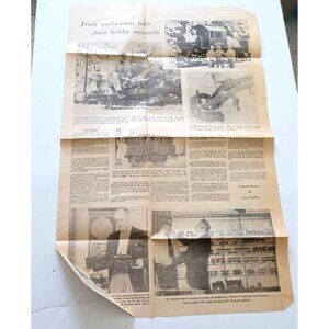 Niagara Gazette February 9, 1975 Train Enthusiasts Take Their Hobby Seriously